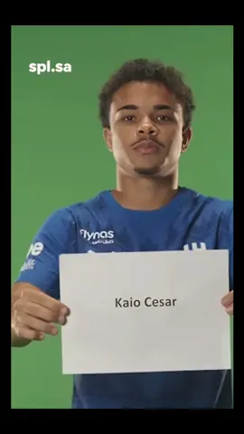 Kaio César 🥰😅 #alhilal #brazil #kaiocesar #cesar #saudiproleague 