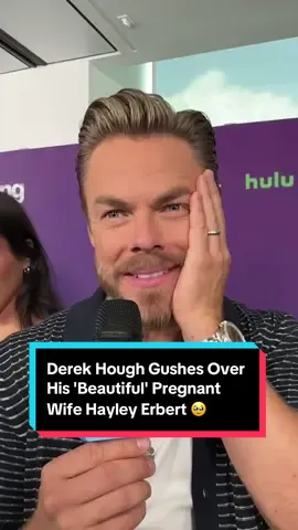 #DancingwiththeStars judge #DerekHough can't wait to be a dad — and he has nothing but beautiful things to say about his wife #HayleyErbert. ❤️ #DWTS #CelebrityCouple 