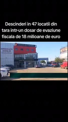 Descinderi in 47 locatii din tara intr-un dosar de evaziune fiscala de 18 milioane de euro#dna #evaziunefiscala #iasi #telemiasi 
