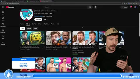 @MrBeast   #TeamWater  #xybzca #fyp #youtube #mrbeast 