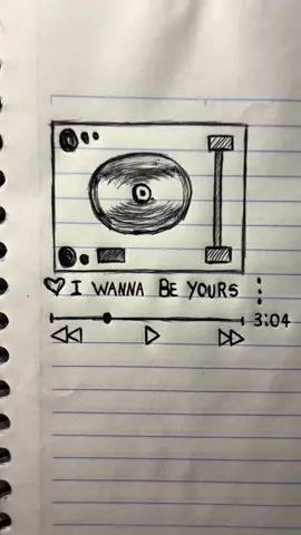 I Wanna be Yours ##desenho##wannabeyours##artista##deivdart