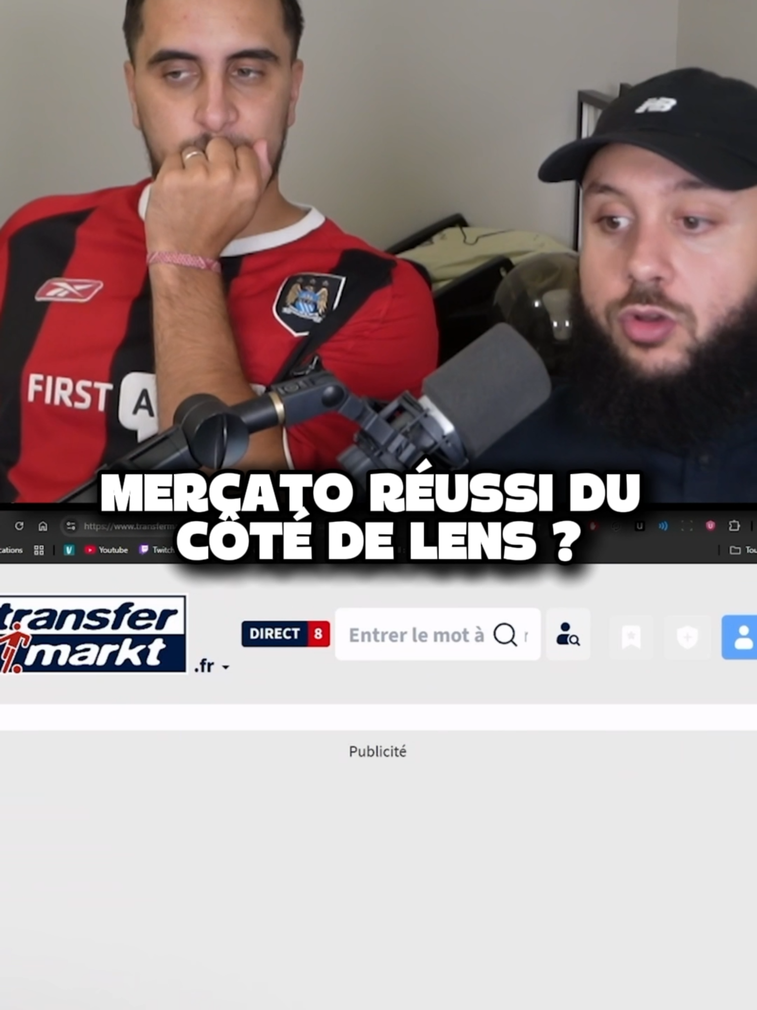 MERCATO RÉUSSI DU CÔTÉ DE LENS ? #zacknani #footballtiktok #lens