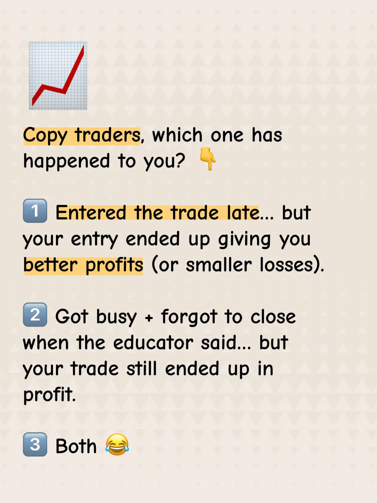 Today was wild 😂 I saw the notification late, entered late… and my entry ended up working out better 🤷🏽‍♀️. Then I got busy again, didn’t close when the educator said, and somehow still ended in profit. Be honest — which number are you? 👇 Drop it in the comments.” #F#ForexTradingF#ForexTraderT#TradingCommunityTradingLife #relatable 