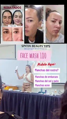 MANCHAS DEL ROSTRO? #EliminaManchas #QuitaManchas #PielPerfecta  #limpiadorfacial #FaceWash 