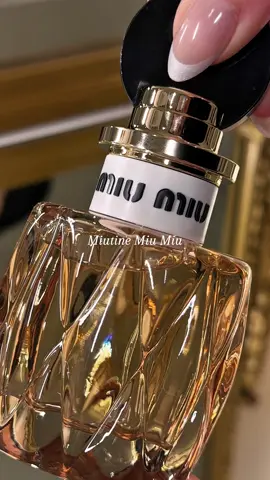 ✨ Miutine by Miu Miu ✨ Starts with a juicy strawberry, playful, sweet, a little mischievous. Then she slips into a rose-tinted glow, soft and romantic. The dry-down? cozy haze of amber, vanilla, and moss that clings like velvet on skin. @Miu Miu  #miumiu #miutine #perfumetok 