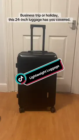 Travel light, pack more – your perfect 24-inch travel companion!#luggage #travel #holidayessentials #tiktokmademebuyit 