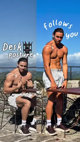 Your sitting posture doesn’t disappear when you stand. It sticks and it’s why your body still feels stiff, heavy, and older than it should. Hours in the chair = ✅ Locked hips ✅ Rounded shoulders ✅ Weak glutes ✅ Forward head posture ✅ Lower back pain The fix isn’t just standing more. It’s moving in the opposite direction. ✔️ Lunge stretch for your hips ✔️ Doorway opener for your chest ✔️ Backbend or cat cow to reset your spine Do these daily and watch your posture and your energy change.