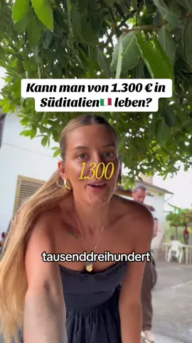🇮🇹 Kann man von 1.300 € in Süditalien leben? Hi, ich bin Marghi und vor 2 Jahren nach Italien gezogen – und ja, es geht! ✨ 🏠 Wohnung: 150–600 € 💡 Strom & Wasser: ca. 60 € im Monat 🍅 Lebensmittel: 250–300 € 📱 Internet & Handy: 30 € 🚗 Auto: 150–200 € 🍝 Essen gehen für 2: ca. 40 € 👉 Unterm Strich: Mit 1.100 € lebst du günstig, mit 1.300 € inkl. Auto & Komfort. Aber die spannendere Frage ist nicht ob man davon leben kann – sondern: 💭 Wer sagt, dass es bei 1.300 € bleiben muss? Gerade wenn du z. B. Erzieherin bist: Stell dir vor, du eröffnest eine Tagesstätte oder bringst Kindern eine Sprache bei. Aus „nur ein Job“ kann so viel mehr werden. ✨ Denn das Problem ist nie das Geld. Das Problem ist fehlende Ideen – und keine Vision für dein Leben. Klein anfangen tun wir alle. ➡️ Würdest du von 1.300 € in Italien leben wollen? #italien #auswandern #auswanderer 