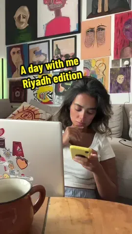 Spend a day with me Riyadh edition 🏃🏾‍♀️🤍🚗📲