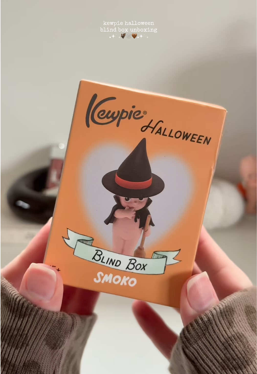 Eek how cute is this kewpie Halloween series 🎃🍂 I need 10 more @Smokonow #kewpie#blindbox#halloween#blindboxopening#blindboxunboxing#halloweendecor#smoko 
