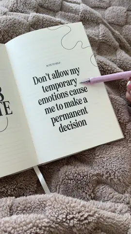 Your sign to feel how you feel, but don’t allow your feelings to cause you to make a decision you’ll be sad about later 😭 can you relate? We’ve all been there