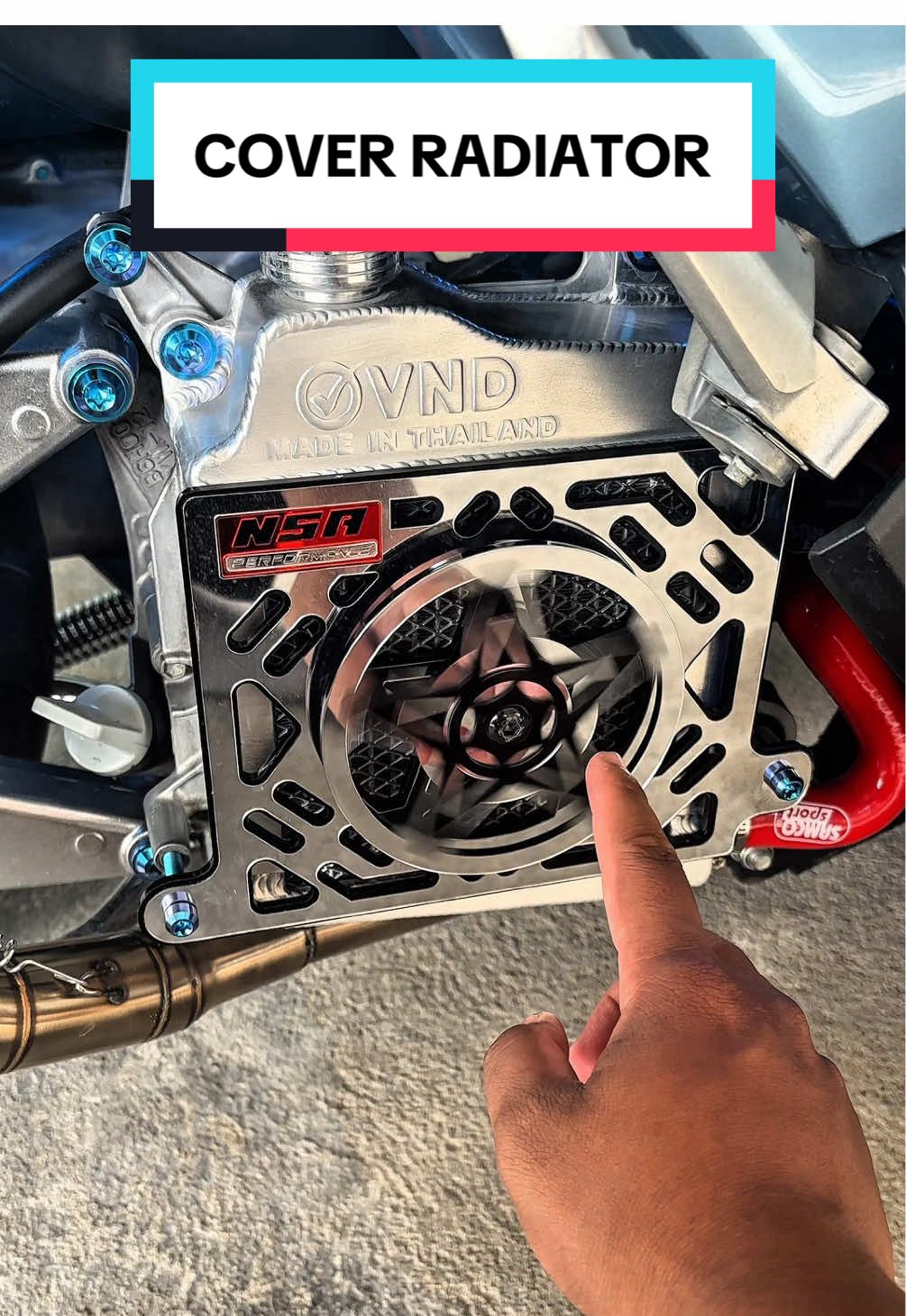 cover radiator spiner boss #coverradiator #spinerbintang #coverradiatorspinner #NSABINTANGSERIES 