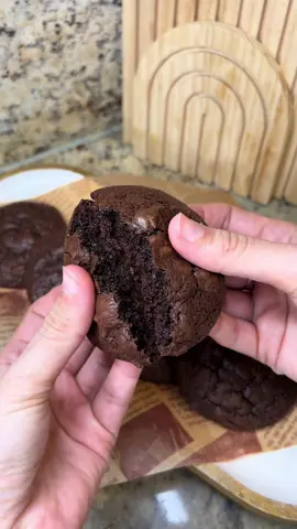 Fudgy Brownies Cookies Recipe 🍪#brownierecipe #browniescookies #brownies #fudgybrownies #brownies 