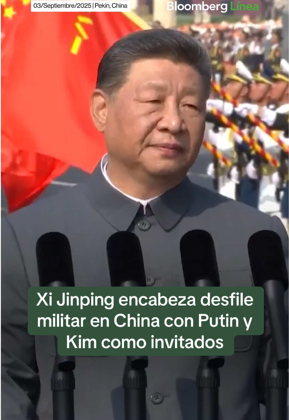 Xi Jinping encabezó un amplio desfile militar en Pekín por el 80 aniversario del fin de la Segunda Guerra Mundial. Algunos de sus principales invitados incluyeron a los líderes de Rusia, Vladimir Putin y Corea del Norte, Kim Jong Un. La celebración ocurrió luego de días de encuentros con mandatarios de otras naciones asiáticas como India, Irán, Myanmar y Pakistán. Más detalles en el enlace de la biografía. #China #XiJinping #Putin #KimJongUn #Trump