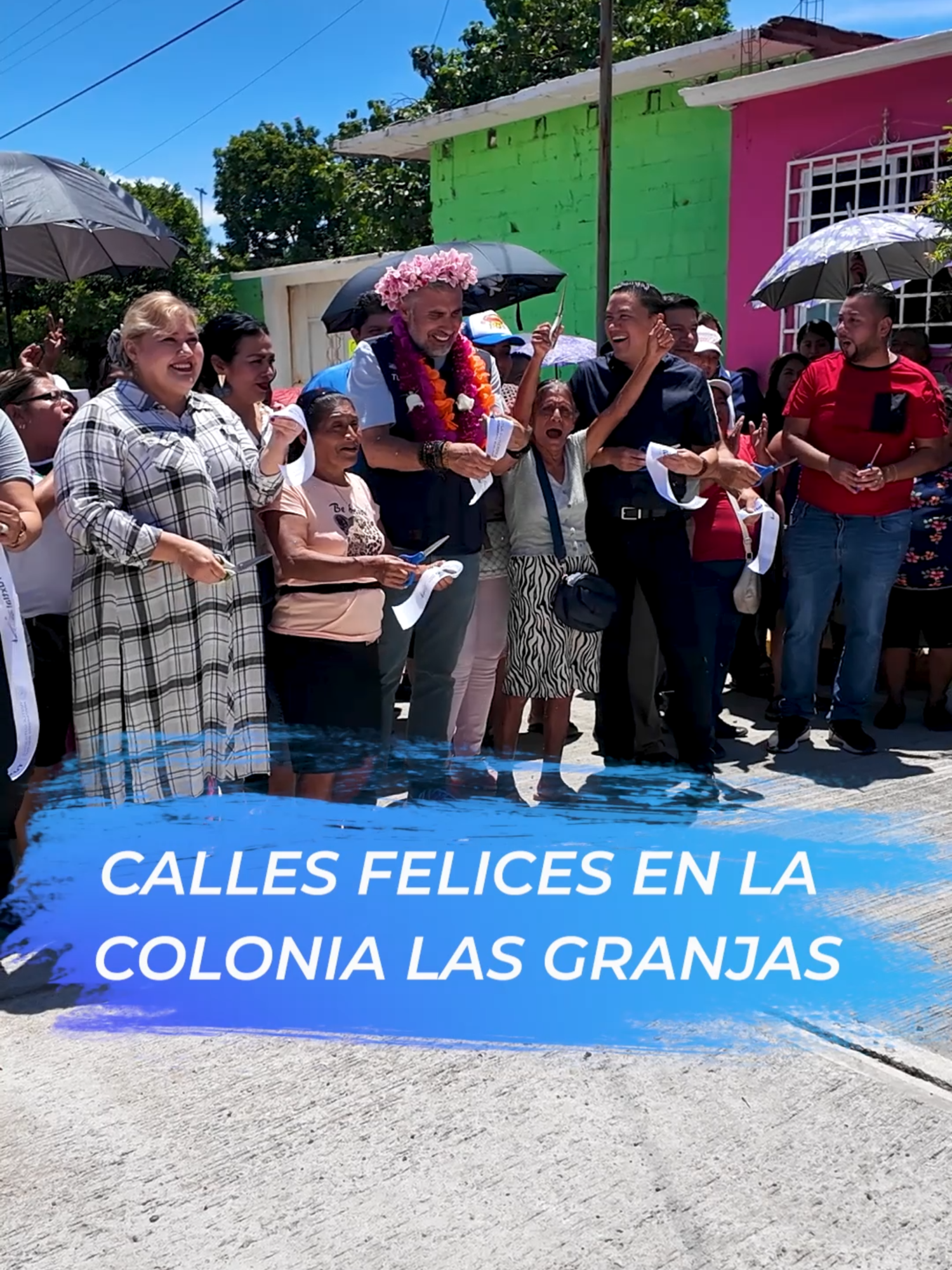 En la Colonia Las Granjas se suma al programa Calles Felices para renovar nuestro entorno, creando espacios seguros y pensados para impulsar la unión vecinal y el bienestar de todas las familias. #tuxtlagutierrezchiapas #quevivatuxtla