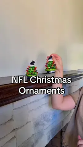 Some of the teams have already sold out!! #nflchristmas #nflchristmasgames #nflchristmasornaments #nflseason2025 #christmasornaments 