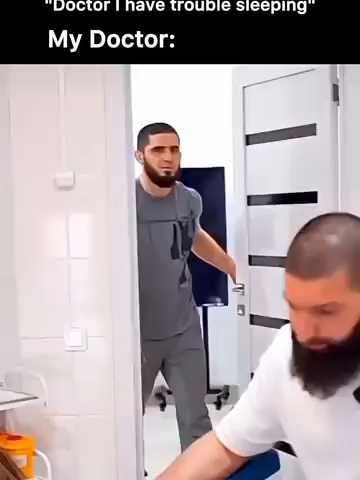 When Islam Makhachev is yout doctor 😂