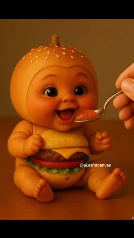 Hamburger Eating 🍔 ASMR #aiasmr #satisfyingvideo #fyp #eating #hamburger 