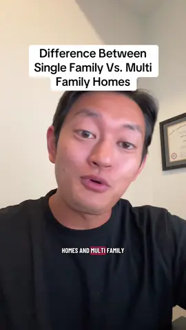 Here’s the single biggest difference on these two separate asset classes  What are your thoughts? And did you already know this? #multifamily #realestateinvesting #RealEstateTips #buyingrealestate #PropertyInvestment 