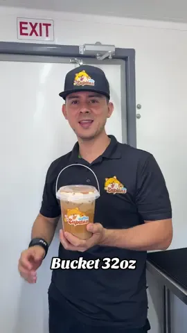 Gracias a todos por su apoyo ha respondió muy bien el tamaño bucket 32oz 🤩 #coffee #emprendimiento #phoenix #fyp #cafe 