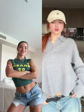 amarmolmc & Ferduranc doing the TikTok dance trend #fer #foryoupage #angelamarmol #fyp #tiktokdance 