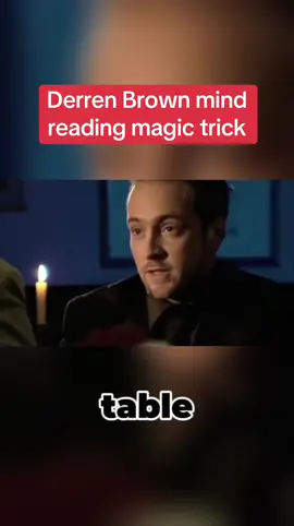 Derren Brown mind reading magic #fyp #foryou #derrenbrown #magic #viral 