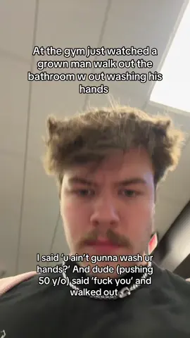 Bruh #GymTok #confront #washhands #grossedout #bruh 