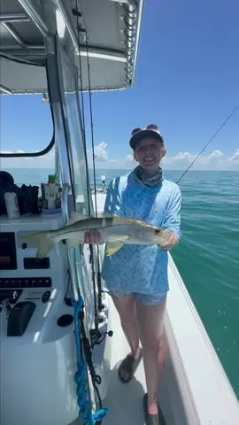 She caught her biggest fish ever! #fishing #fishingvideos #fishingtiktok #fishtok #fishingcontent 