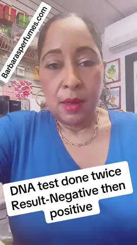 DNA test done twice  Result -Negative then positive What happened  #dnatesting  #dnateststory  #dnaresults  #barbaraparfumerie #foryoupage 