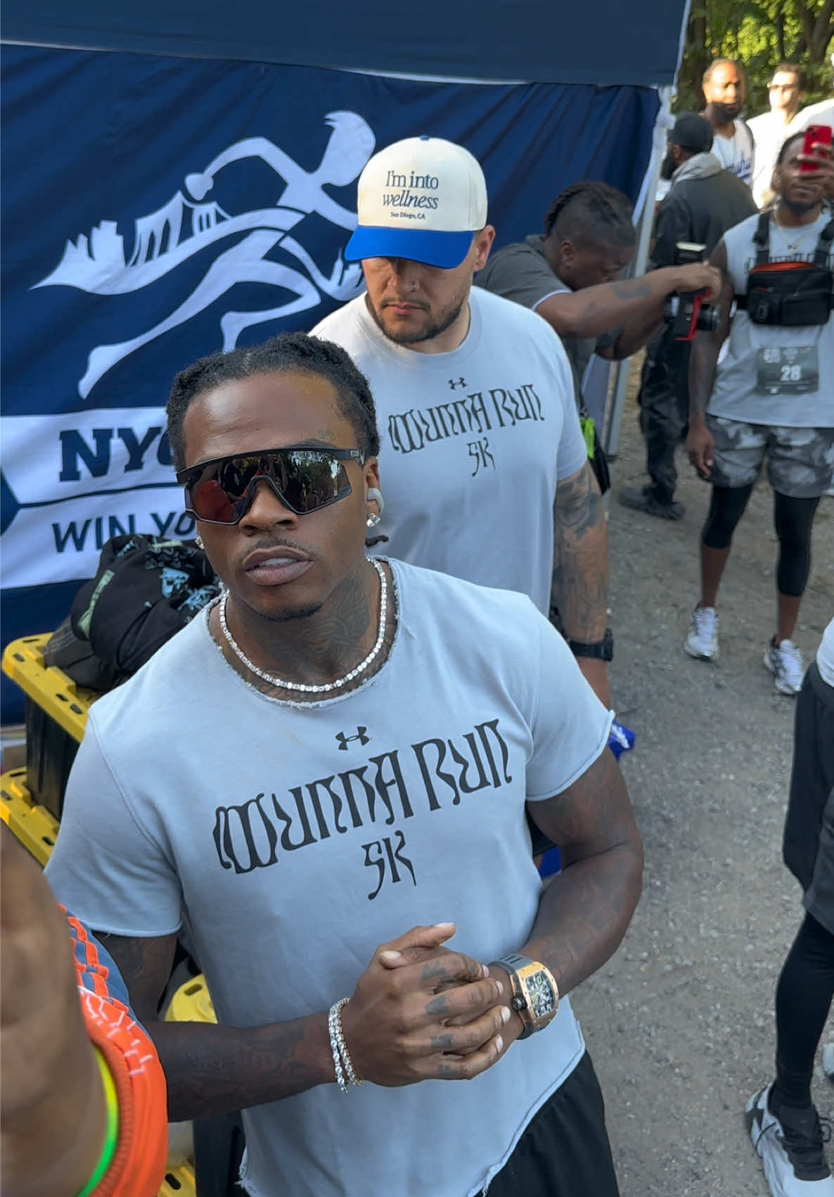 Gunna New York 5k run #trending #nyc #complex #atl 