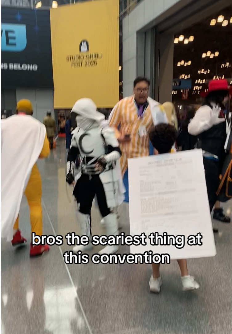 who let bro out the test chamber anyways clip of bro as a job application <3 #anyc #jobapplication #animenyc #animenyc2025 