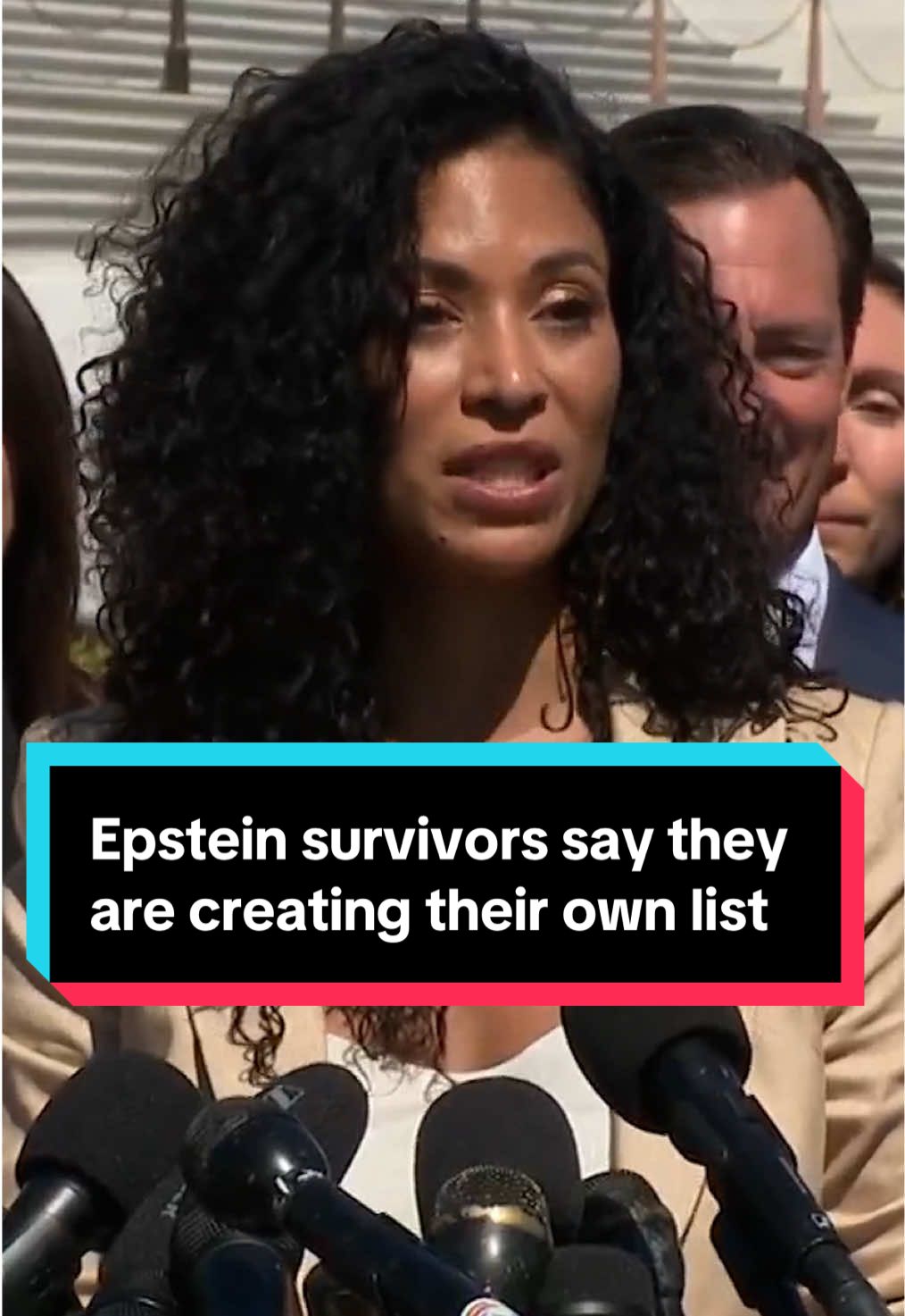 At a Capitol Hill news conference, Jeffrey Epstein survivor Lisa Phillips said that victims of the convicted sex offender are contemplating publishing a client list of people involved in their abuse if the Justice Department doesn't make more documents public. 