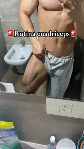 Rutina de cuadriceps! #GymTok #bodybuilders #foryoupage #legday #nestum 