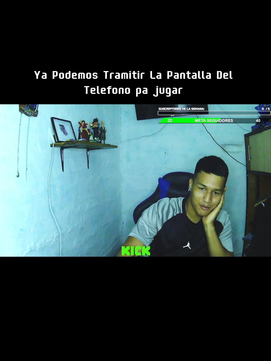 porfin podemos despues de tanto tiempo ahora lo podemos hacer el computador no nos deja camara y pantalla pero hay vamos mas para adelante ##stream #futuro #mejorandocadadia  https://kick.com/theenico