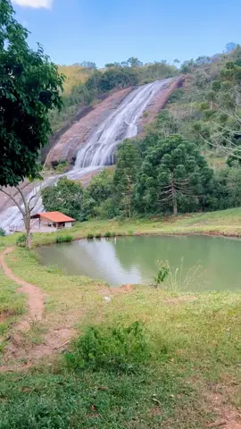 Final de tarde⛰️🍃💨#cachoeira #paz #natureza #fyppp#foryou 
