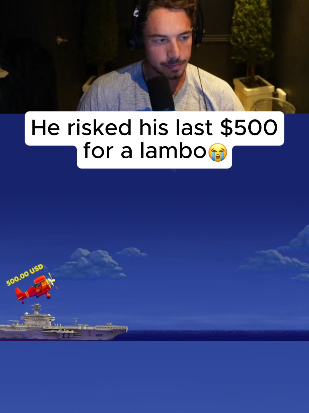 He needs a new lambo #planegame #aviamasters #rydurz #kickstreaming