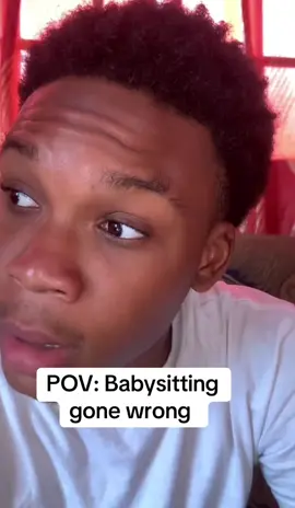 What are you doing in this situation? 😂 #babysitting  #trini_tiktoks #skit 