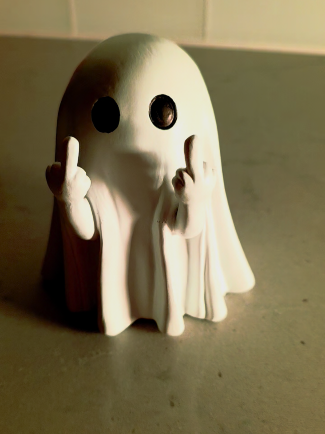 Halloween ghost ornament 👻 #fyp #halloween #ornaments #halloweendecorations #ghost 
