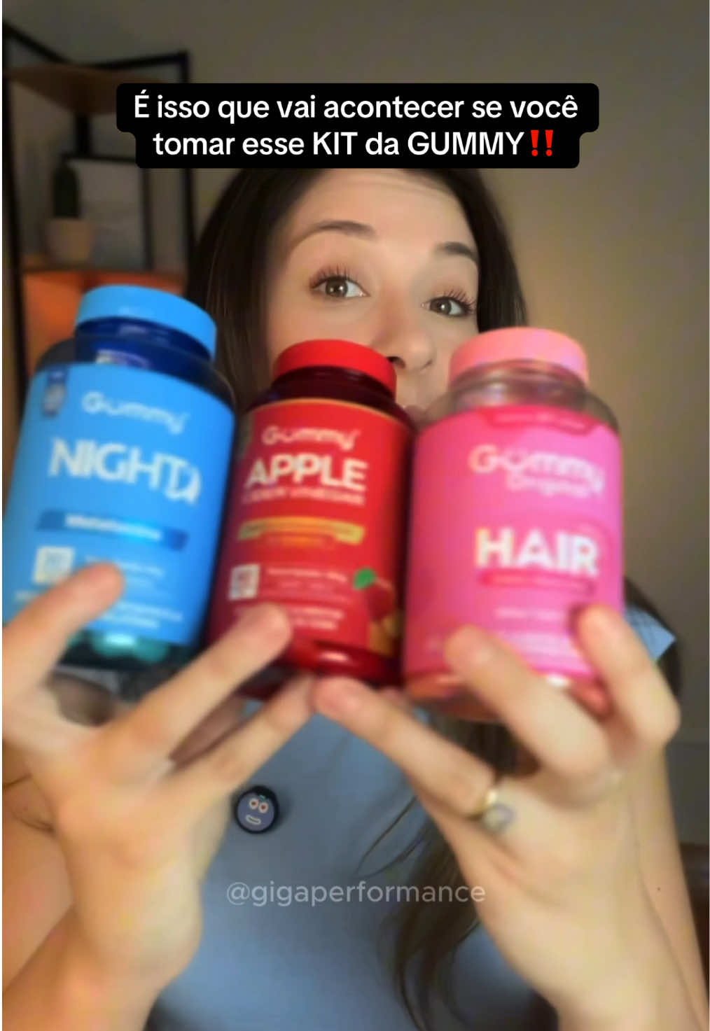 PORQUE NINGUÉM TÁ FALANDK DISSO ⁉️  #gummy #melatonina #cabelo #vinagredemaçã #saudeebemestar 
