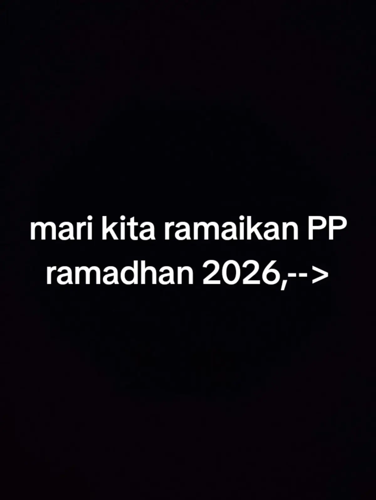 mari kita ramaikan PP ramadhan ini 2026