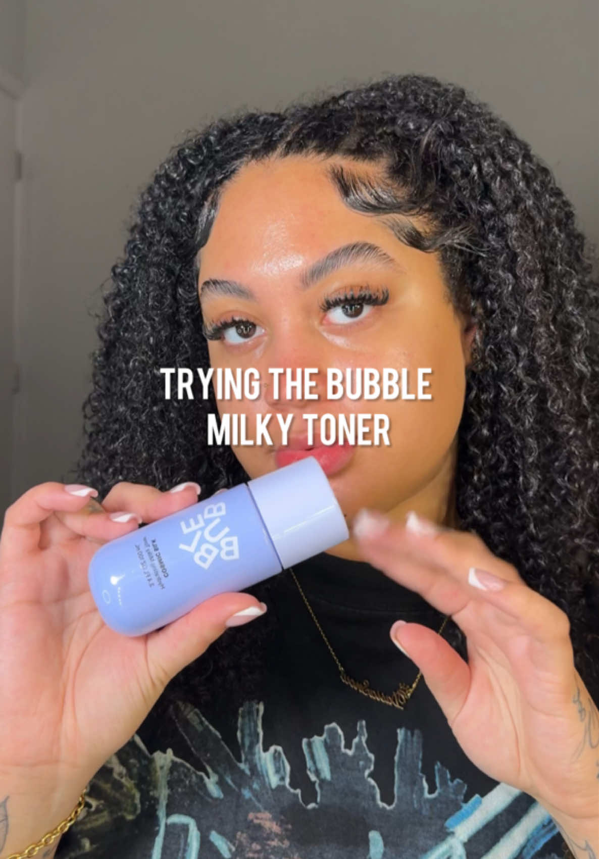 Cloud-soft skin loading… The @Bubble Skincare Milky Toner is my secret to calm, hydrated, and glowing skin 🌸🥛    #bubble #milkytoner #affordableskincare #bubbleskincare #bubbleconfidence