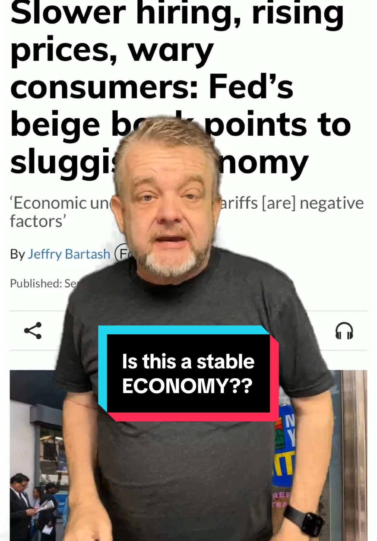 📉 The Fed Beige Book says “stable”… but flat spending, stuck hiring, and tariff pain don’t sound stable to me. 🏦 Then this morning, Governor Waller went on CNBC and called for multiple rate cuts by year-end. ⚠️ So is the economy in snooze mode or emergency mode? Follow me for the unfiltered truth behind the headlines.   Russell McDonald | NMLS 290837 | Broker CA DRE 01150730 Wymac Capital Inc | NMLS 18766 | Broker CA DRE 01121628 Real Estate Broker - CA Dept of Real Estate   #MortgageTips #Economy #InterestRates #HousingMarket #Fed  