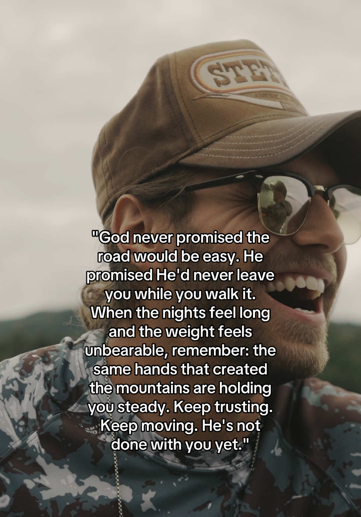 He’ll Never Leave You ✝️ #countrymusic #musictok #jesus #christiantiktok #motivation