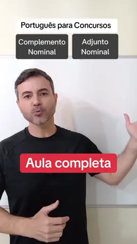 Português para Concursos | Complemento nominal e adjunto adnominal  Coletânea de vídeos sobre a diferença entre complemento nominal e adjunto adnominal  #linguaportuguesa #gramatica #concursopublico #concurseiro #dicasdeportugues 