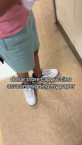 dollar store cappuccino  assassino boy singing my paper ##dollarstorecappuccinoassassino##funny# #xyzbca #like##brainrot