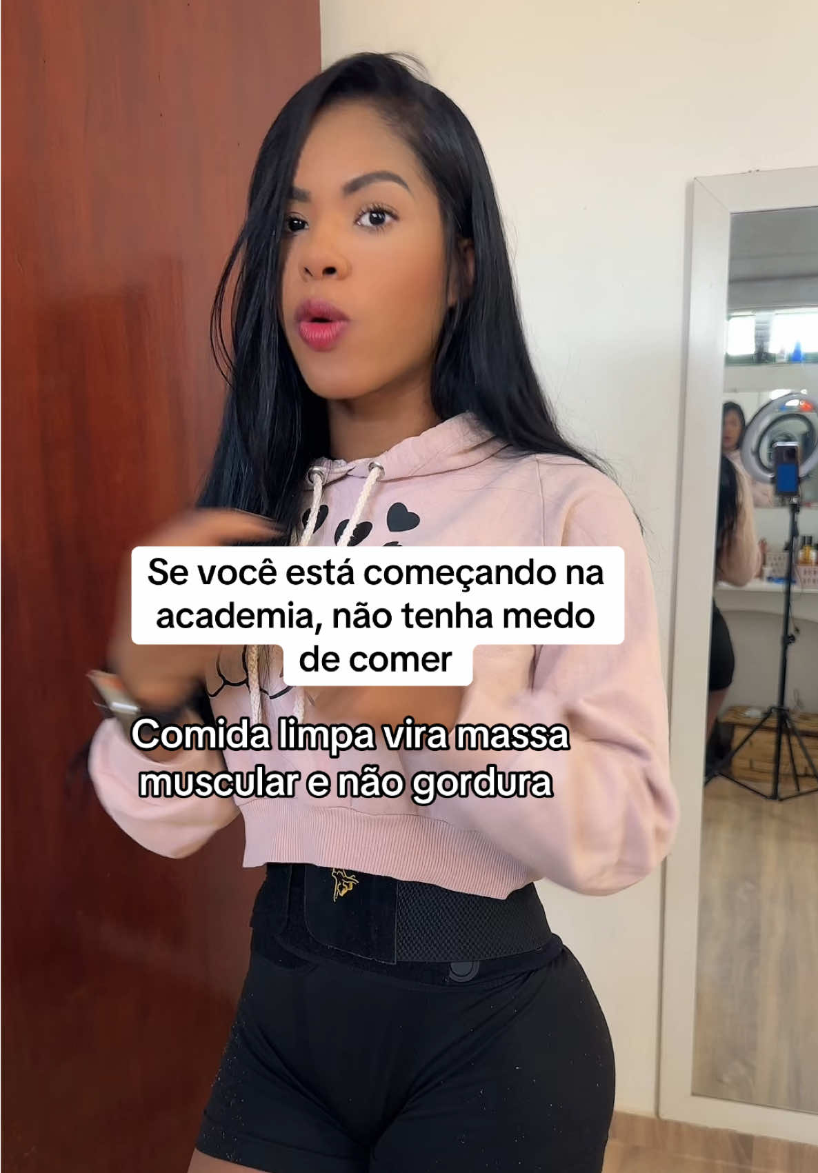 Se seu objetivo for ganhar massa, com muita comida limpa, e proteína pra ganhar massa! #vaiprofy #fypp #foryou #treinofeminino #musculação 