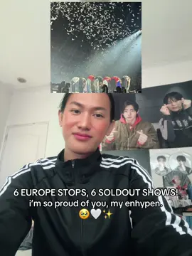 you’ve come so far, my enha. this is your first europe tour and all of the stops are sold out! i hope you all enjoyed your first ever Europe tour! please rest well bcs you still have other stop for walk the line tour. i’m so proud of you, always. 🥹🤍✨ #enhypen #engene #ksnmypolalove #walktheline #worldtour 