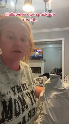 TikTok package opening. Halloween items and mind craft. Check out these.. #halloween #packageopening #fall #tiktokshop #ghost 
