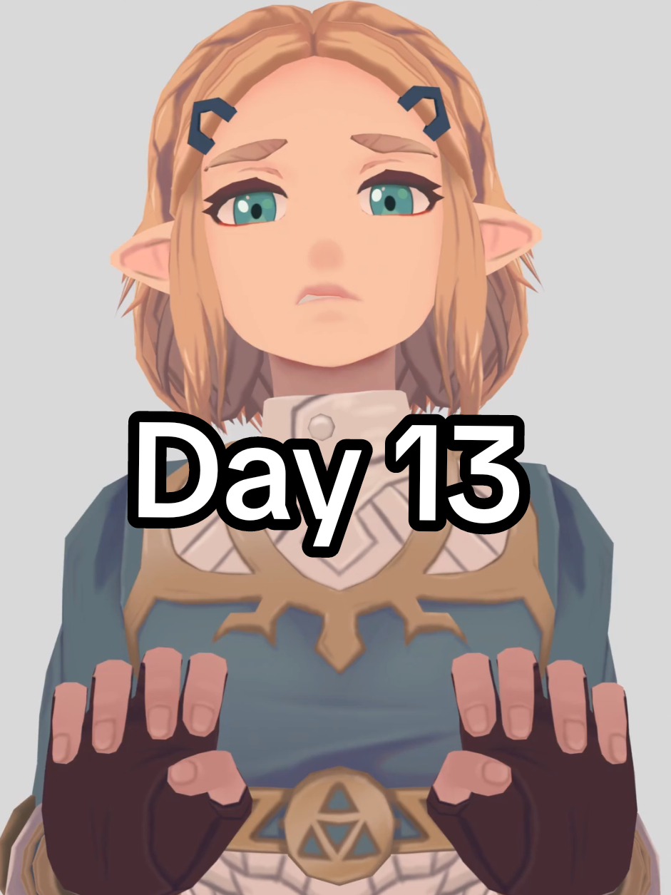 Zelda sniff 👃 #zelda #3d #3danimation #darkside #lightside 