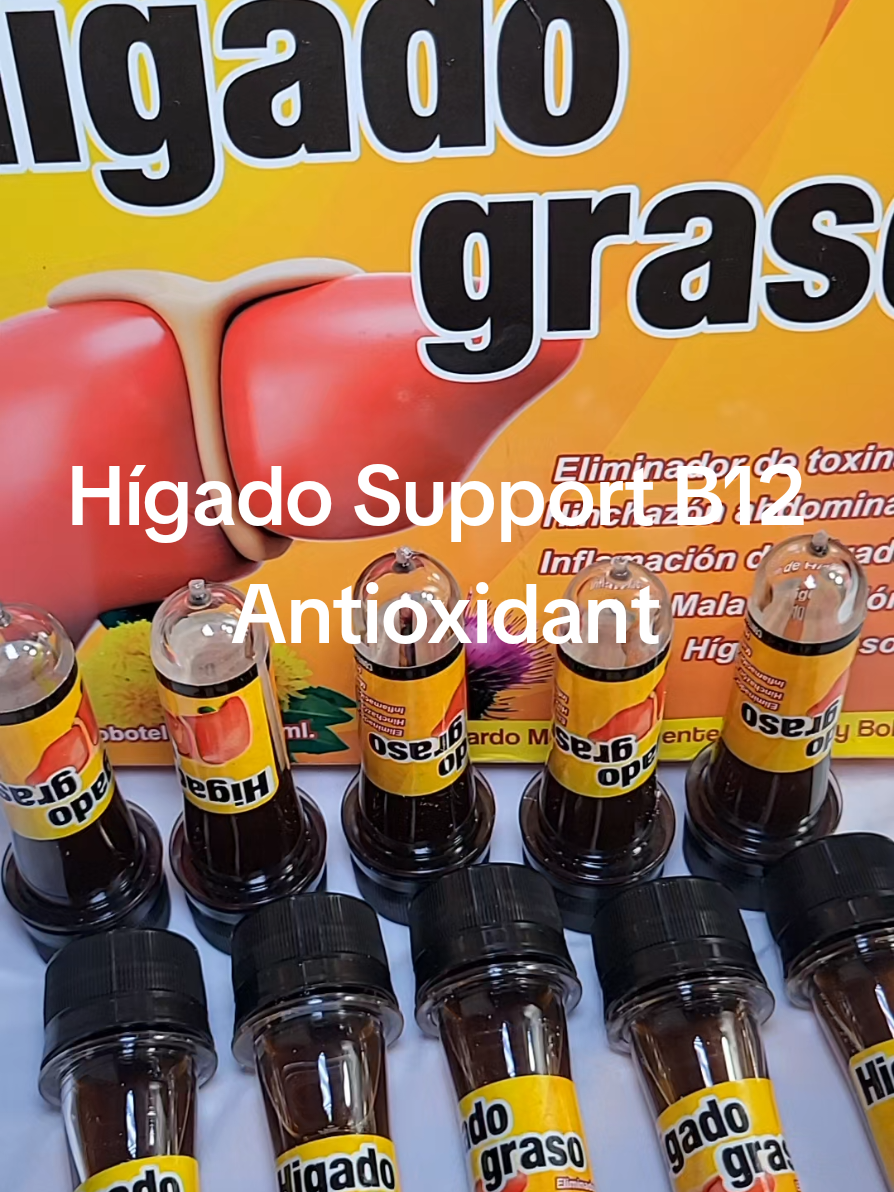 Hígado Support B12 Antioxidant #higado #higadograsoso #higadosaludable #desintoxicacion #tiktokshop 